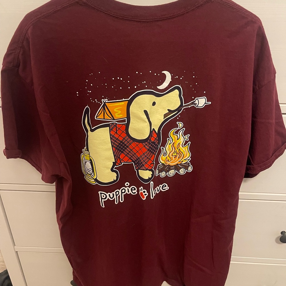 Puppy Love - Campfire shirt